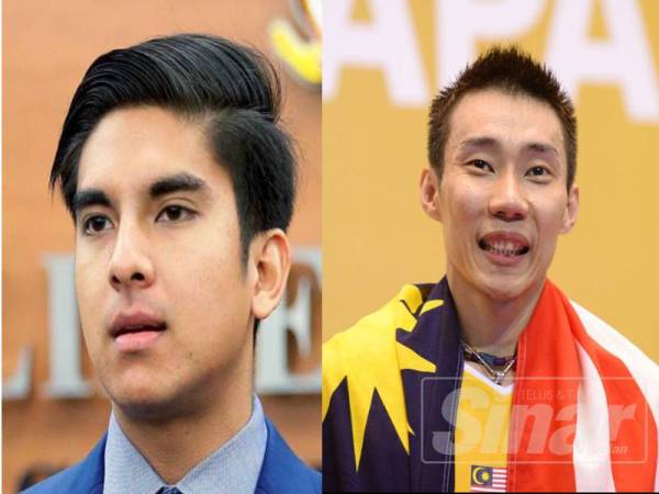 Syed Saddiq (kiri) dan Chong Wei