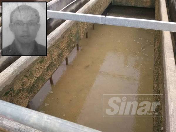 Mahazir dipercayai lemas selepas terjatuh ke dalam kolam ketika membaiki lampu di Loji Rawatan Air Sungai Linggi itu kira-kira jam 2.30 petang tadi.