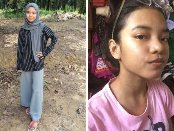 Fatin Nur Nadia hilang sejak seminggu lalu kini sedang dicari keluarga- Foto ihsan FB Peon JB