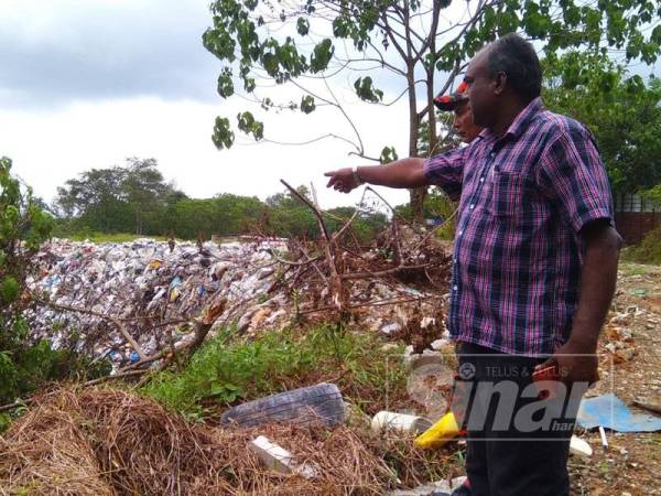 Tapak Sampah Haram Cemari Kawasan Perindustrian Kelemak