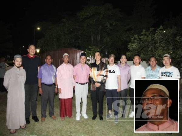 Sebahagian delegasi sahabat muslim dari Xian, China yang dijemput khas hadir, semalam. (Gambar kecil: Roshidi)