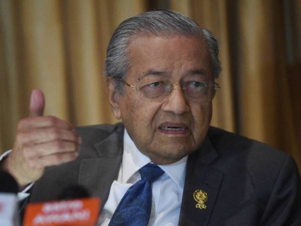  Tun Dr Mahathir Mohamad - Foto Bernama 