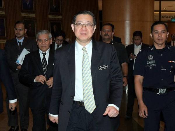 Menteri Kewangan Lim Guan Eng (tengah) hadir pada Majlis Konsultasi Belanjawan 2020 di kementeriannya hari ini. Foto: Bernama