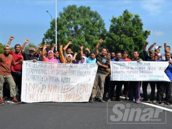 Penduduk mohon lampu isyarat kerana tidak sanggup terpaksa membuat pusingan U dengan jarak yang jauh dari persimpangan taman.