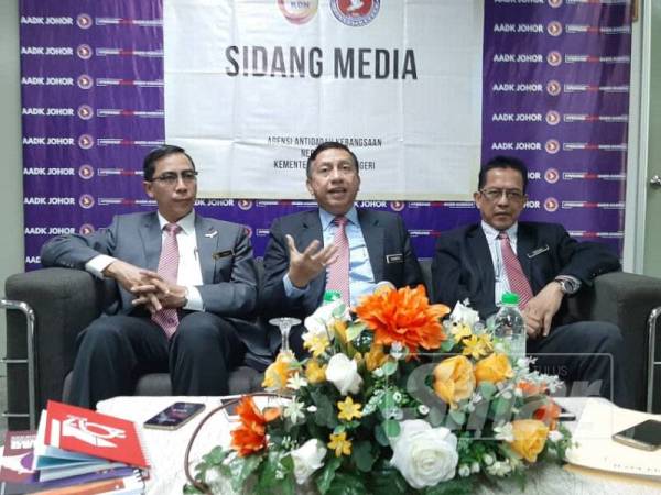 Ketua Pengarah AADK, Datuk Seri Zulkifli Abdullah pada sidang media, hari ini.