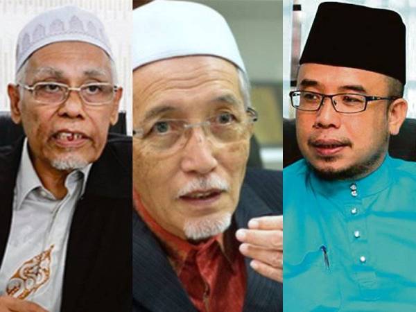 Dari kiri: Wan Salim, Mohamad Shukri, Mohd Asri Zainul.