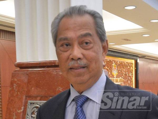 Tan Sri Muhyiddin Yassin - FOTO: SHARIFUDIN ABDUL RAHIM