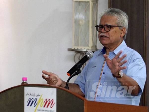 Hasan ketika berucap dalam program tersebut di Wisma MPM, Kuala Lumpur. -Foto Sinar Harian Asril Aswandi Shukor