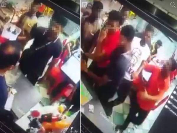 Rakaman kamera litar tertutup (CCTV) menunjukkan sekumpulan lelaki yang dipercayai mencederakan serta mengugut mangsa dalam kejadian di sebuah restoran di Semenyih, Kajang, semalam.