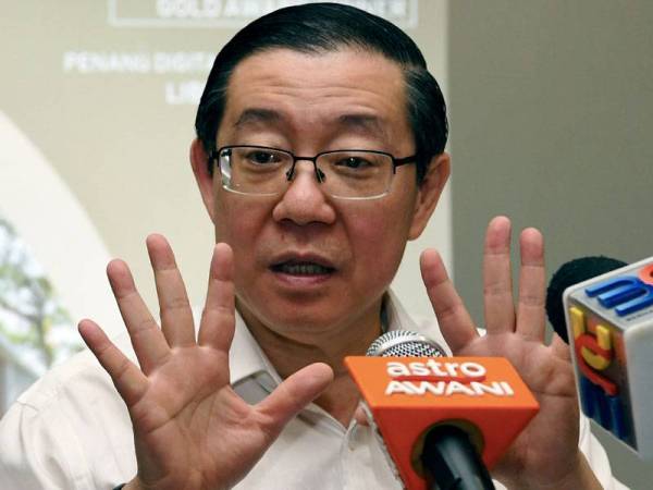 Lim Guan Eng - Foto Bernama