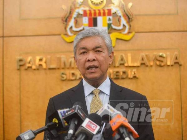 Ahmad Zahid Hamidi. - FOTO SHARIFUDDIN RAHIM