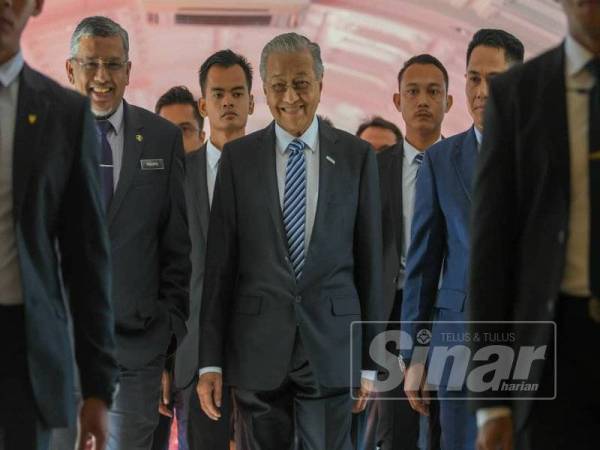 Tun Dr Mahathir Mohamad - Foto Sinar Harian SHARIFUDIN ABDUL RAHIM