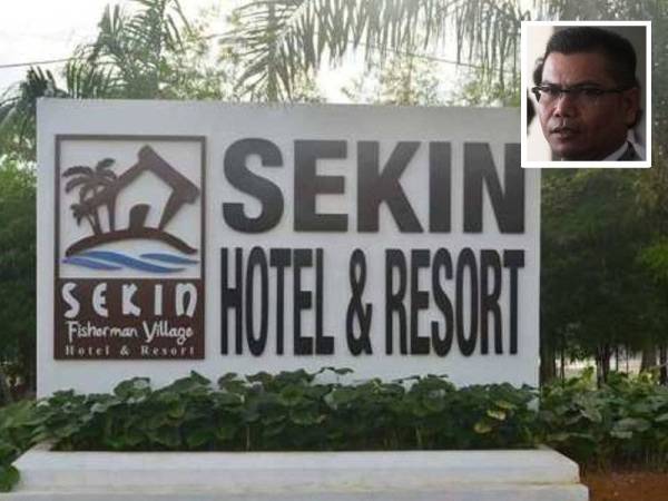 Resort milik Jamal bakal dilelong pada 15 Julai ini.