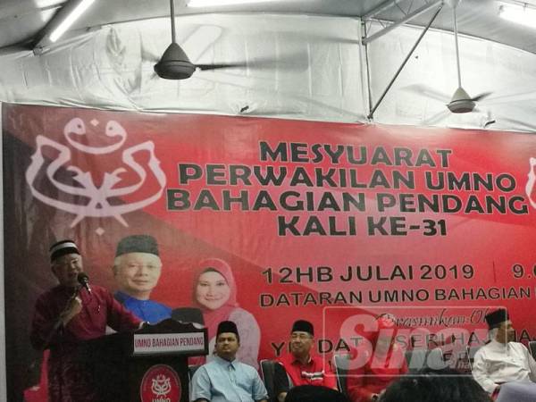 Najib ketika berucap pada majlis perasmian Mesyuarat Perwakilan UMNO Bahagian Pendang.