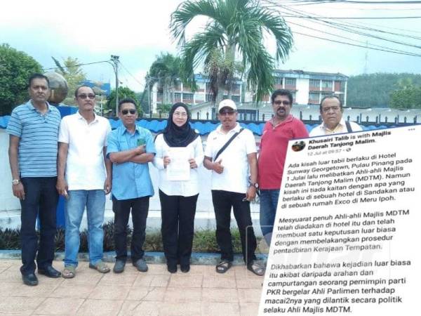 Ahli Majlis Daerah Tanjong Malim Mdtm Sinar Harian