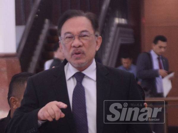 Anwar Ibrahim - FOTO: SHARIFUDIN ABDUL RAHIM