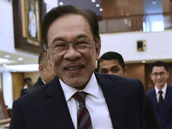 Datuk Seri Anwar Ibrahim - Foto BERNAMA