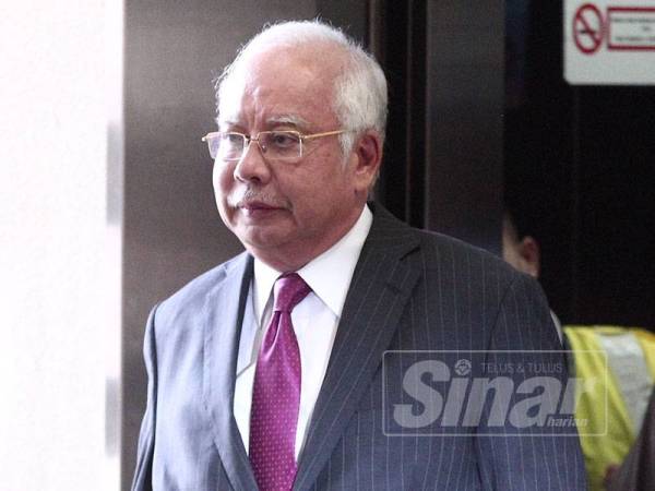 Datuk Seri Najib Razak - FOTO SINAR HARIAN:ZAHID IZZANI