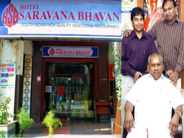 Rajagopal mempunyai lebih 80 rantaian restoran Saravana Bhavan di seluruh dunia. -Foto The Week