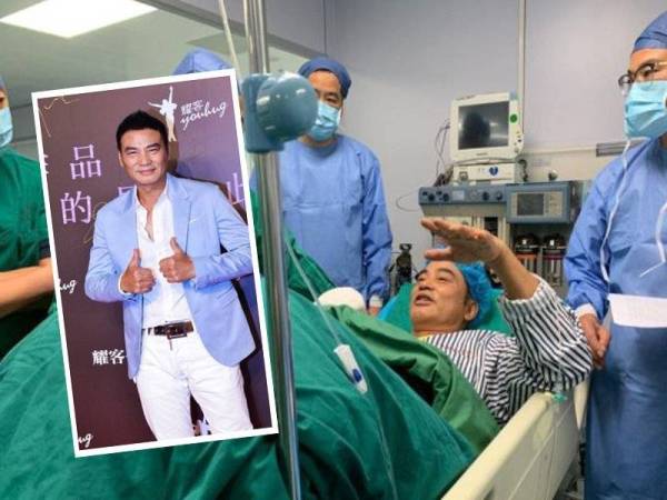 Simon Yam ditikam di bahagian perut selain cedera akibat dilibas senjata tajam di tangannya.
