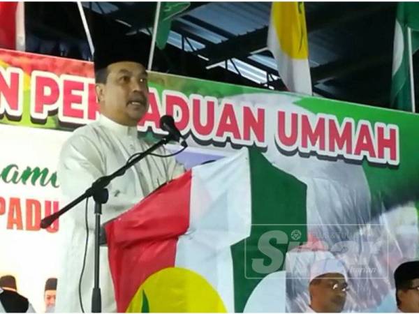 Jamil ketika berucap di ceramah perpaduan ummah di Dewan Command Centre Gurun semalam.