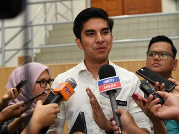 Syed Saddiq Syed Abdul Rahman - Foto Bernama