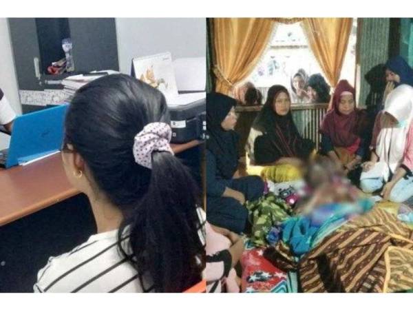 Aminah mengaku menyiram air panas terhadap suaminya hingga mangsa meninggal dunia.
