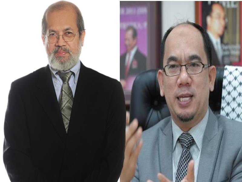 Prof Dr Kamaruddin M Said (kiri) dan Dr Mohammad Shatar Sabran