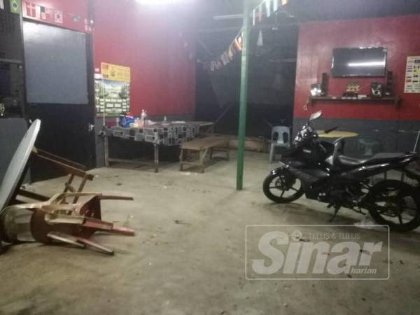 Lokasi kejadian menyebabkan mangsa berusia 33 tahun maut selepas ditetak sekumpulan lelaki berdekatan kuil Batu Caves, dekat Gombak, semalam.