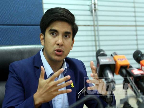 Syed Saddiq - FOTO ASRIL ASWANDI SHUKOR