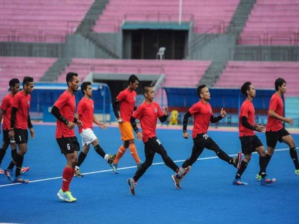 Gambar fail Malaysian Tigers ketika menjalani latihan. - Foto Bernama