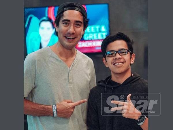 Sofian terima undangan jumpa Zach King di Indonesia Julai lalu.