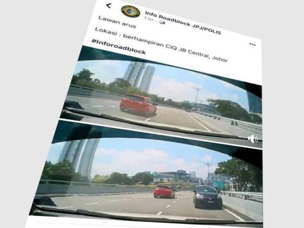 Lagi myvi melawan arus di Johor. - Isu Semasa - Semasa 