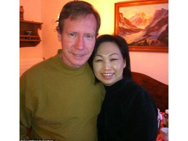 Gambar kenangan, Peter Chadwick bersama isterinya, Quee Choo Lim