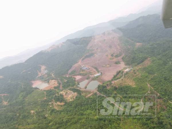 Hutan simpan Sungai Lembing didakwa diterokai secara haram.