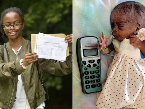 Aliyah (gambar terkini) pernah mendapat jolokan bayi terkecil sama saiz dengan telefon bimbit, 16 tahun lalu. - Daily Star