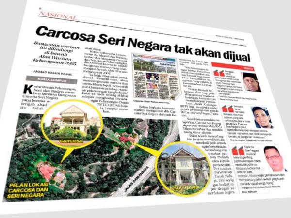 Laporan Sinar Harian, semalam.