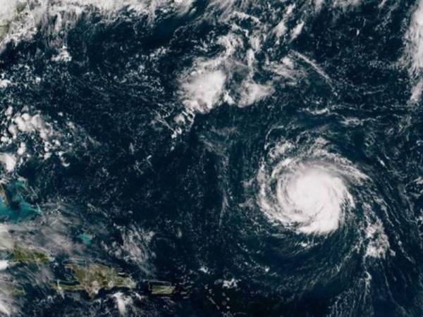 Hurikan Florence membadai Pantai Timur AS pada tahun lalu.