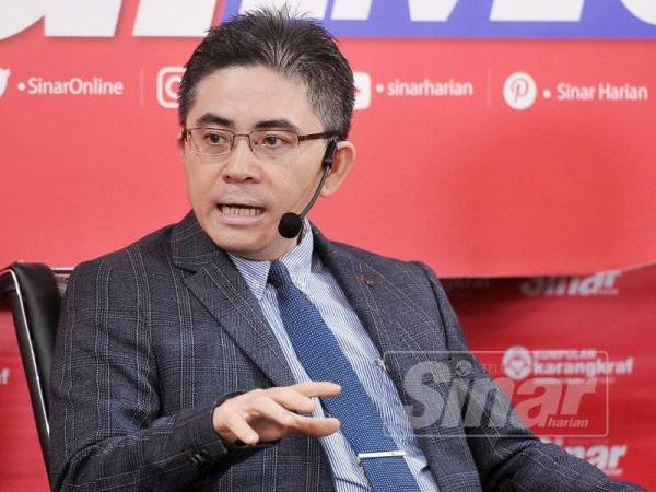 Dr Law Teik Hua pada program SinarLive: Gojek Malaysia Ok Ke Tak?. - Foto ROSLI TALIB