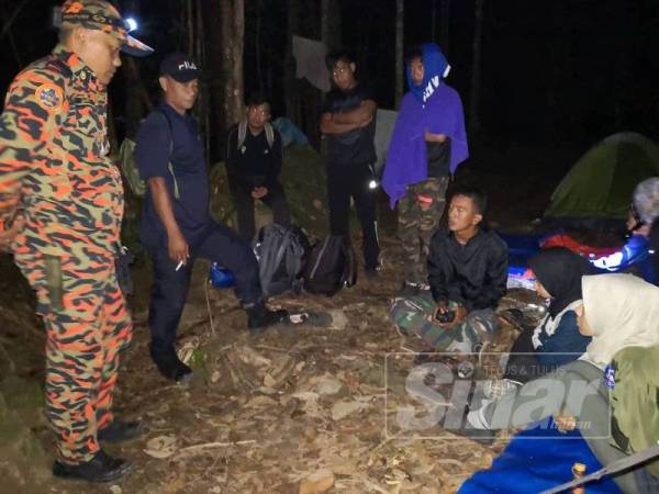 Mangsa dihantar ke Hospital Bentong untuk menerima rawatan