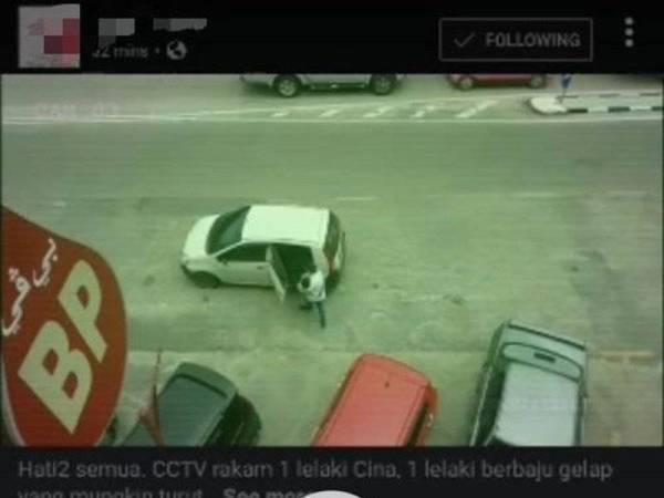 Rakaman video melibatkan seorang kanak-kanak lelaki yang didakwa diculik oleh seorang lelaki dengan sebuah kereta Perodua Viva berwarna putih viral sejak semalam.