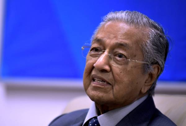 Tun Dr Mahathir Mohamad -Foto Bernama