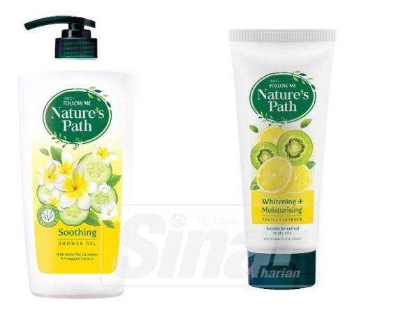 PRODUK Nature’s Path adalah berasaskan ekstrak tumbuhan semula jadi dan haruman aromatik.