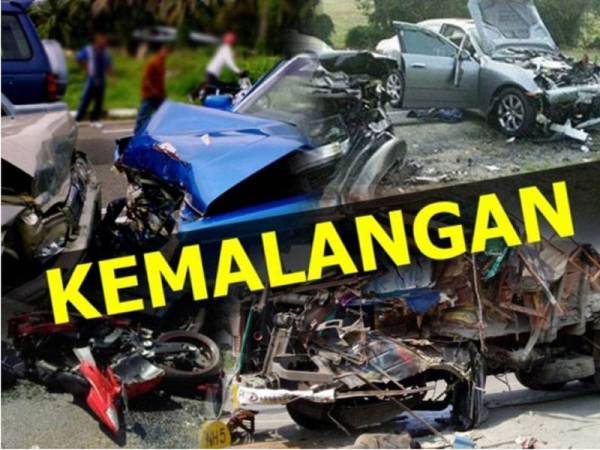 Kluang Dua Anggota Apm Maut Ambulans Terbabas Maut