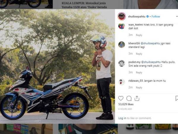 Instagram Shuib Sepahtu