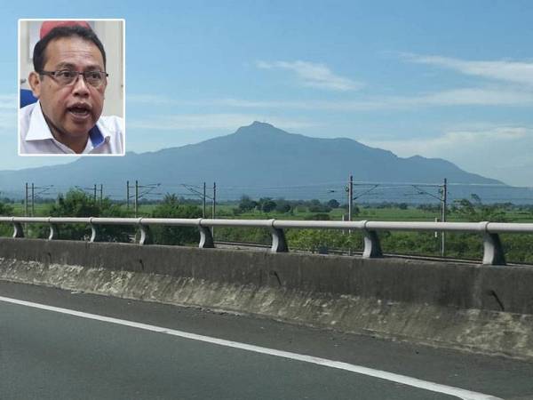 Gunung Jerai memiliki nilai warisan geologi sangat tinggi dan batuannya telah mencecah usia 550 juta tahun. FOTO: JERAI GEOPARK Gambar kecil: Abdul Fattah