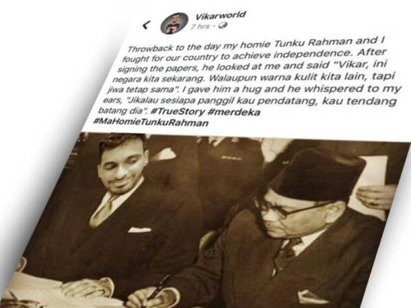 Pemuda Umno Gesa Henti Hina Sejarah Kemerdekaan Negara