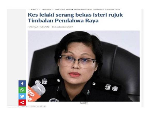 Laporan terdahulu Sinar Harian.