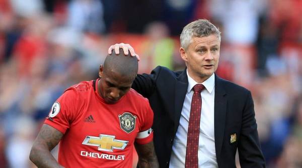 Solskjaer lega selepas The Red Devils mencatatkan kemenangan 1-0 ke atas Leicester City pada aksi EPL di Old Trafford, malam semalam.