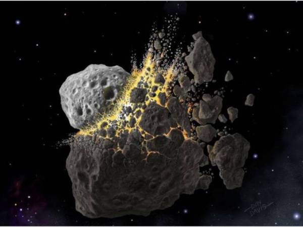 Saintis mendakwa hentaman asteroid boleh menghasilkan awan debu raksasa yang menyejukkan bumi.